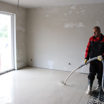 Anhydritové lité potěry - ANHYLEVEL