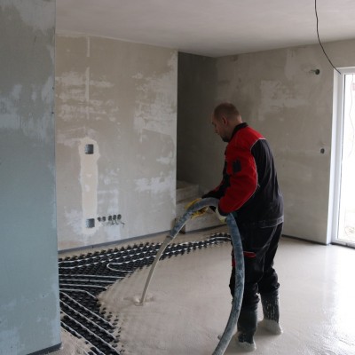 Anhydritové lité potěry - ANHYLEVEL