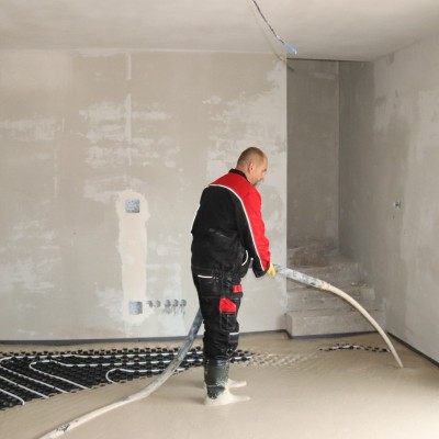 Anhydritové lité potěry - ANHYLEVEL