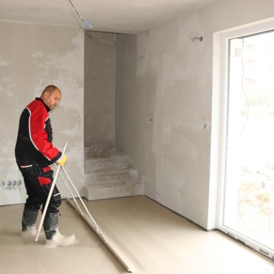 Anhydritové lité potěry - ANHYLEVEL