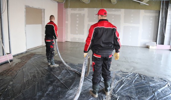 Cementový samonivelační litý potěr - CEMLEVEL