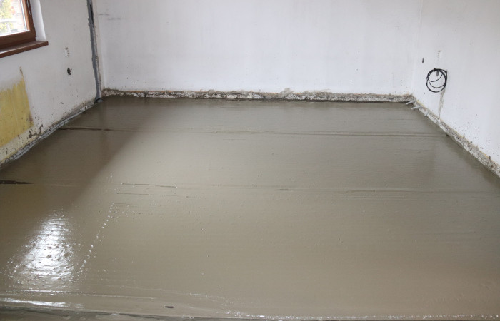 Litá cementová pěna POROFLOW